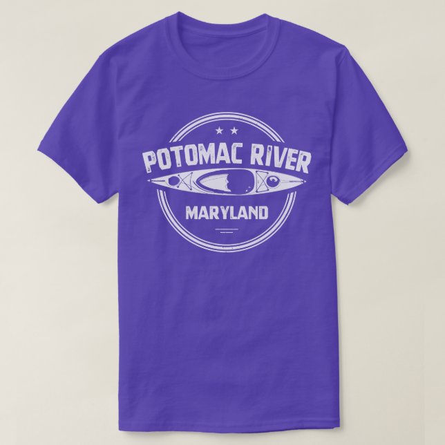 Camiseta Río Potomac Maryland (Diseño del anverso)