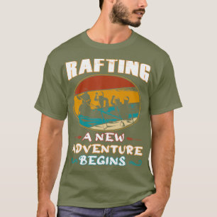 Camiseta Río Rafting y Río de Rafting de Agua Blanca