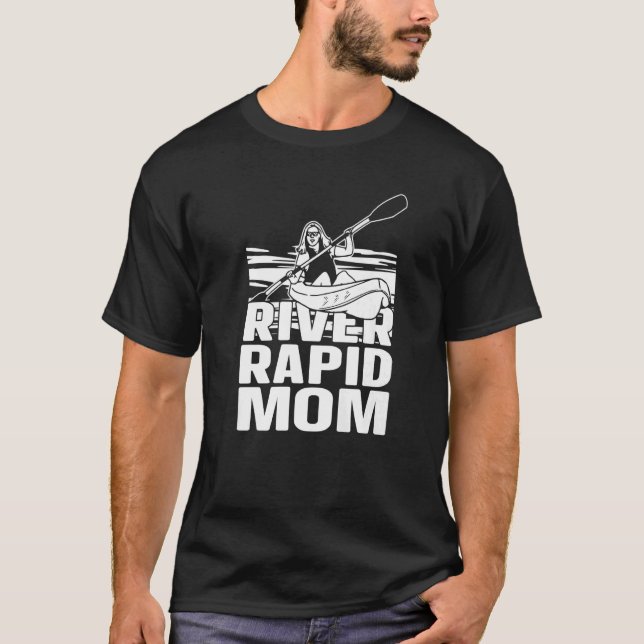 Camiseta Río Rapid Mom Water Sport Río Raft Rafting (Anverso)