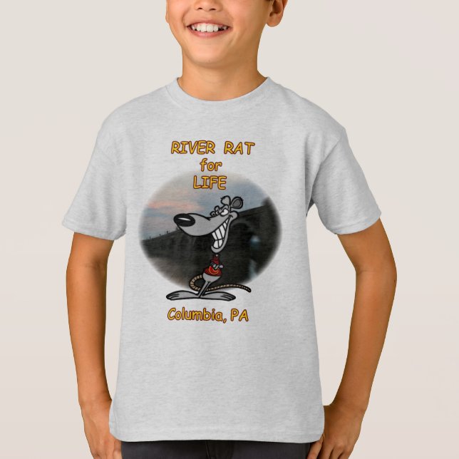 Camiseta Río Rat por el té de un niño (Anverso)
