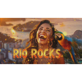 CAMISETA RIO ROCKS - BRASIL