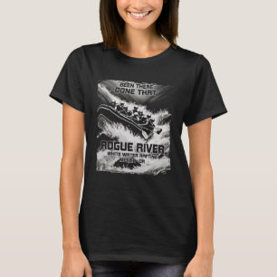 Camiseta Río Rogue Agua Blanca Rafting Rapids Oregon Raft
