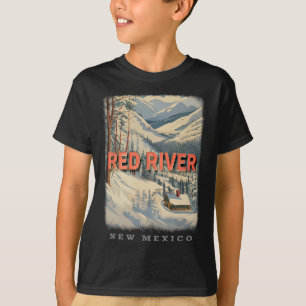Camiseta Río Rojo Nuevo México Nm Esquiar Extravaganza Sd77
