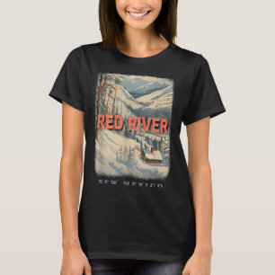 Camiseta Río Rojo Nuevo México Nm Esquiar Extravaganza Sd77
