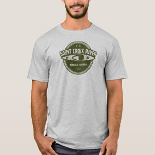 Camiseta Río Saint Croix Minnesota Wisconsin Kayaking