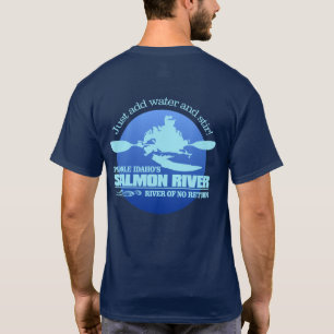 Camiseta Río Salmón (Azul)