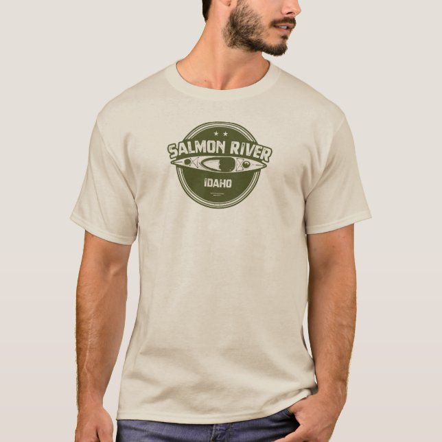 Camiseta Río Salmón Idaho (Anverso)