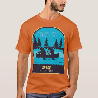 Camiseta Río serpiente Río natural y panorámico