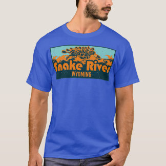 Camiseta Río Snake Wyoming rafter