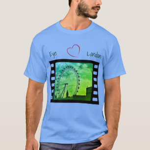 Camiseta Río Támesis Reino Unido Diversión Unisex