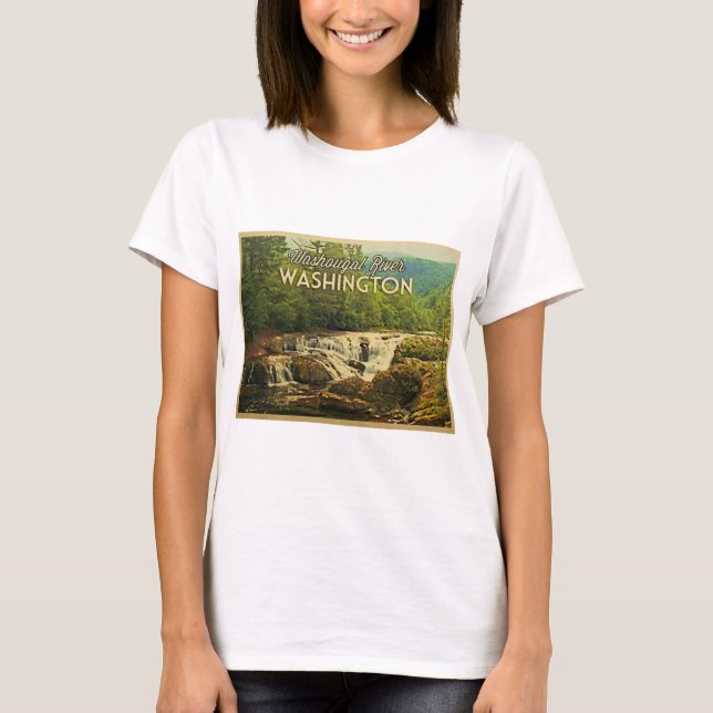 Camiseta Río Washougal (Anverso)