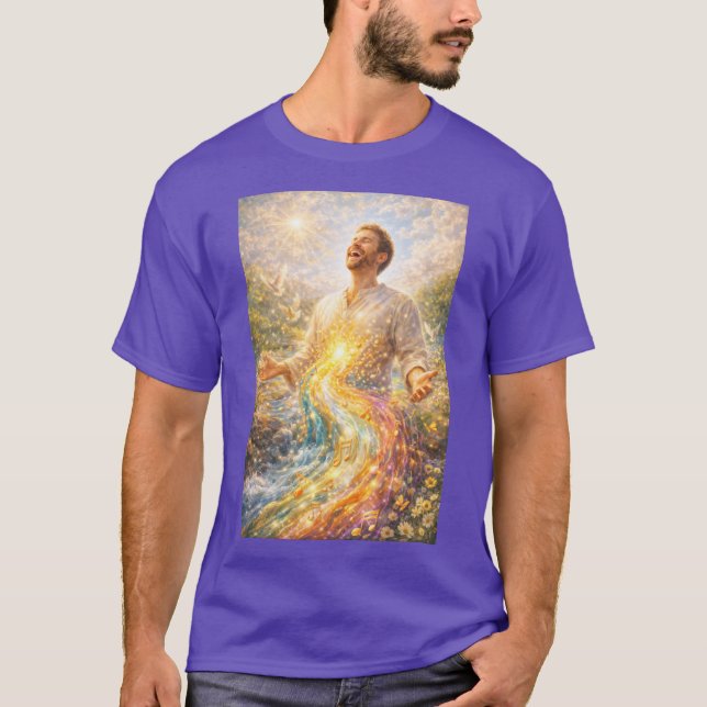 Camiseta Ríos de agua viva que fluyen (Anverso)