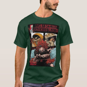 Camiseta Riot rojo Kirishima Eijirou 8