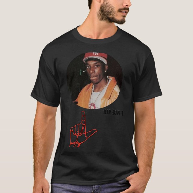 Camiseta Rip Big L - Rapper   (Anverso)