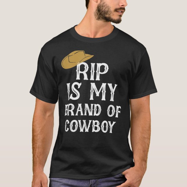 Camiseta Rip es mi marca de Cowboy Yellowstone Essential T- (Anverso)