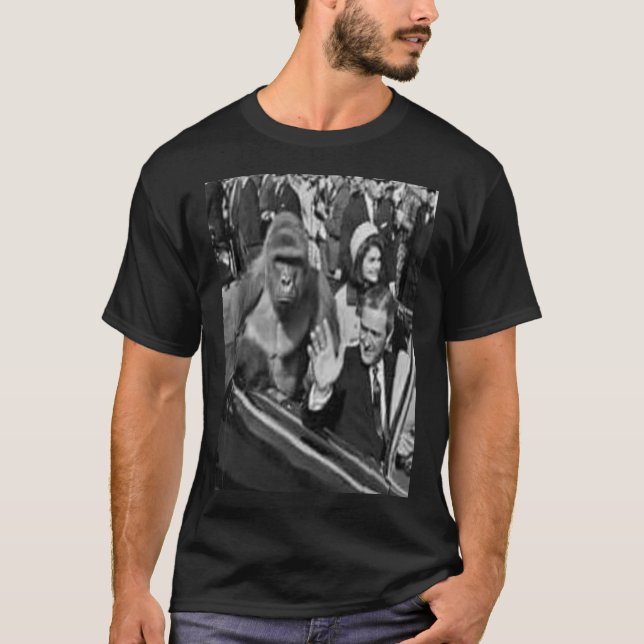 Camiseta Rip Harambe Jfk   (Anverso)