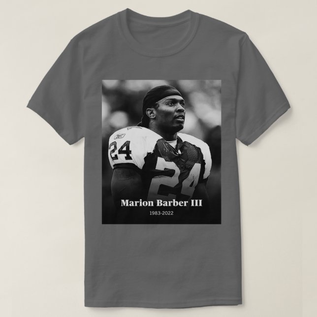 Camiseta Rip Marion Barber 2 (Diseño del anverso)