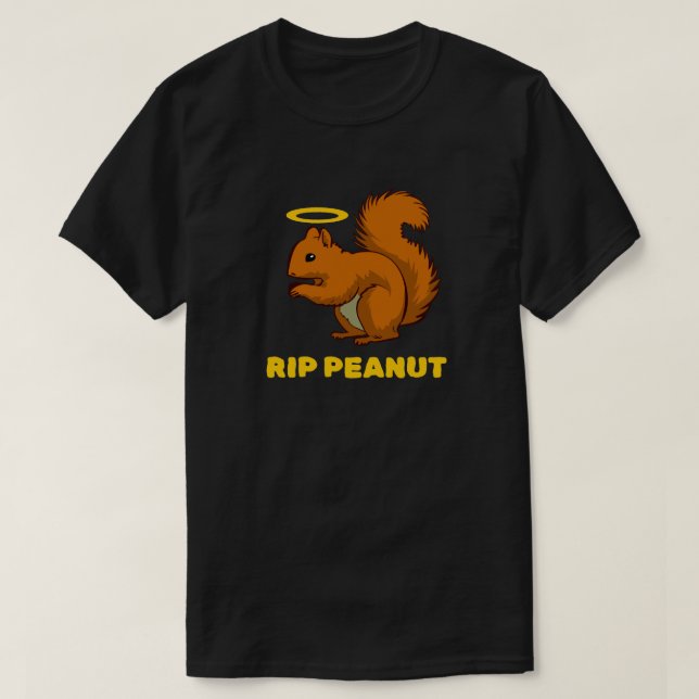 Camiseta RIP Peanut (Diseño del anverso)