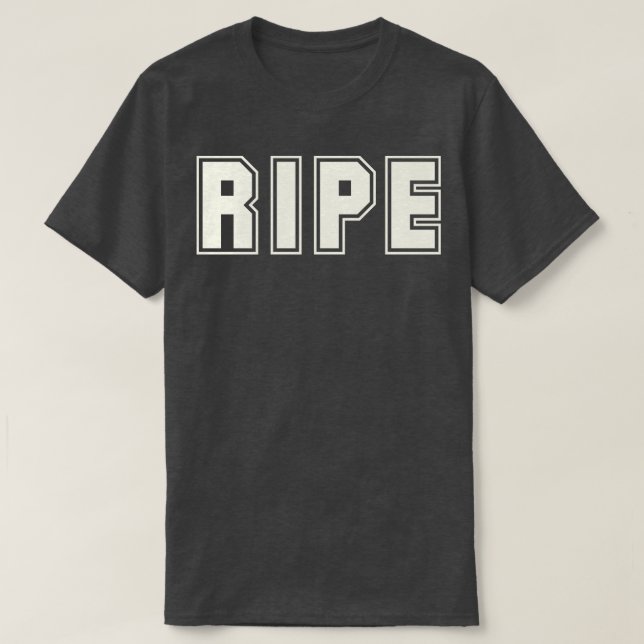 CAMISETA RIPE (Diseño del anverso)