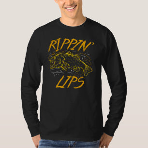 Camiseta Rippin Lips Ilustracion de peces con gancho
