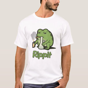 Camiseta Rippit Funny Frog Regalo de drogadicto, Rana para