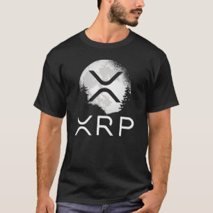 Camiseta Ripple Coin Xrp Ledger Moon Cryptocurrency Bull Ma