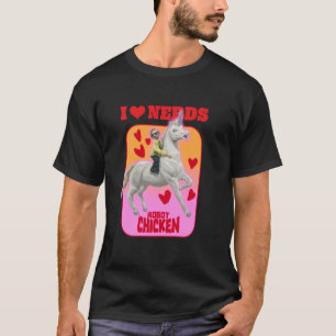 Camiseta Ripple Junction x Robot Chicken I Love Nerds Ridin