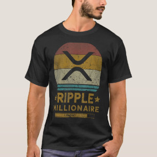 Camiseta Ripple (XRP) Moneda Divertida Ripple Millionaire V