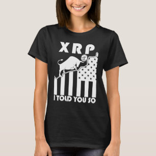 Camiseta Ripple Xrp Trader Crypto Asset Trade Bull Trend Gr
