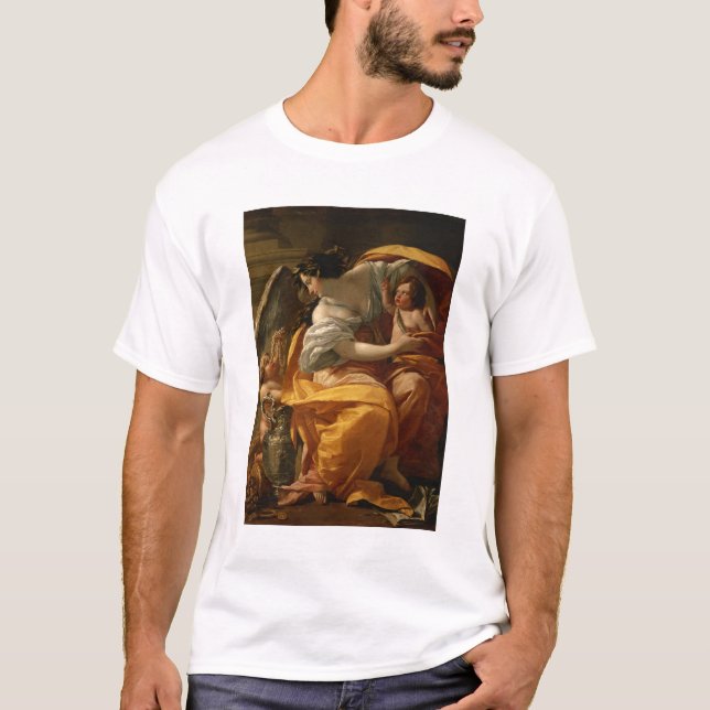 Camiseta Riqueza (aceite en lona) (Anverso)