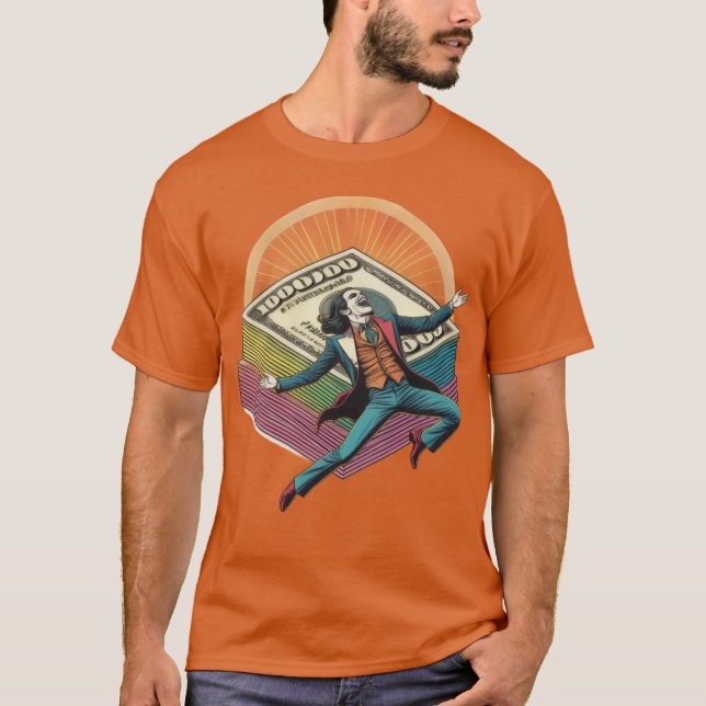 Camiseta Riqueza estática (Anverso)