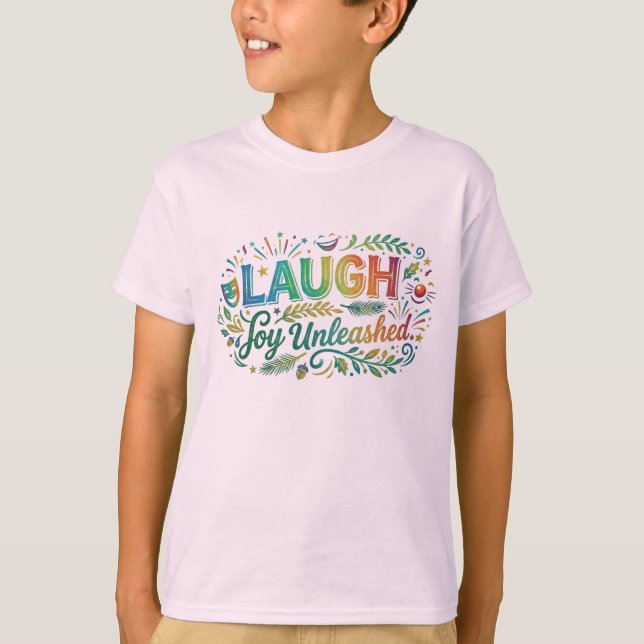Camiseta Risa Alegría Desatada (Anverso)