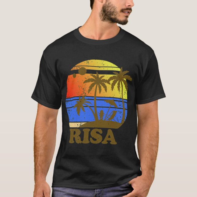 Camiseta RISA Retro vintage (Anverso)