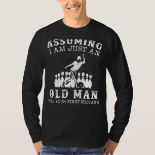 Camiseta Risas con Bowling asumiendo que soy solo un