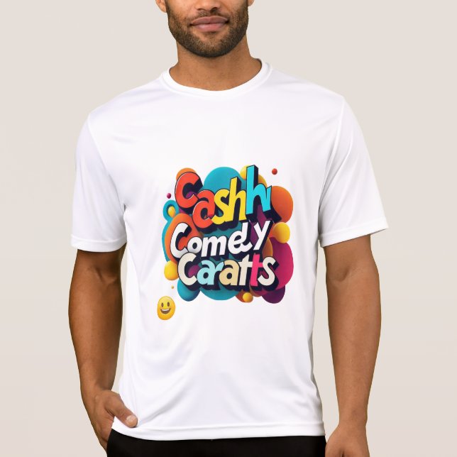Camiseta "Risas glamorosas" (Anverso)