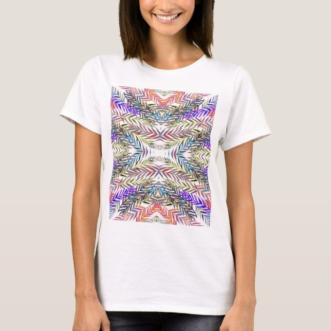 Camiseta Riscos Coloridos (Anverso)