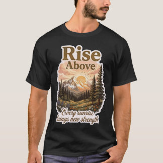 Camiseta Rise Above Adventure