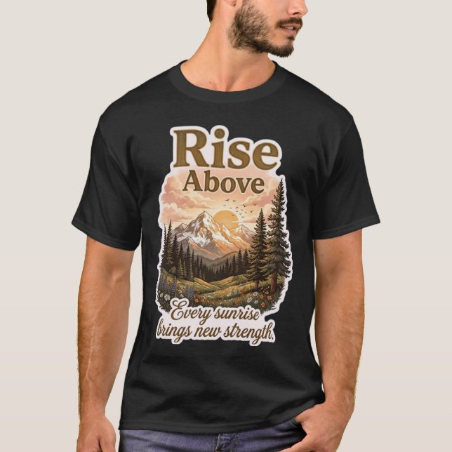 Camiseta Rise Above Adventure (Anverso)