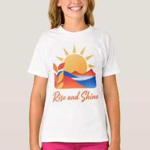 Camiseta Rise and Shine: El despertar de la naturaleza