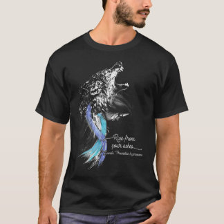 Camiseta Rise From Your Ashes Wolf Suicide Prevention 