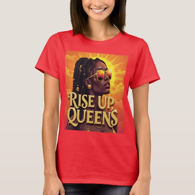 CAMISETA RISE UP QUEENS (Anverso)