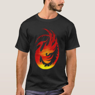 Camiseta Rising Phoenix Fire Fenix Fantasy Re Inspirador