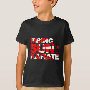 Camiseta Rising Sun Karate Sunburst