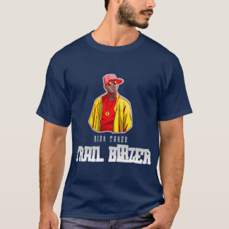 Camiseta Riskakerrail Blazer Masculino Rapero Y HipHop Prem