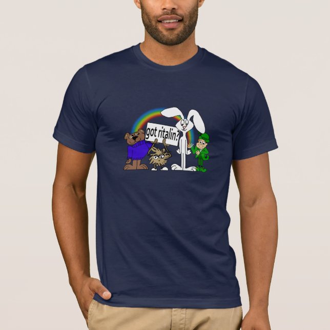 Camiseta ¿Ritalin conseguido? (Anverso)