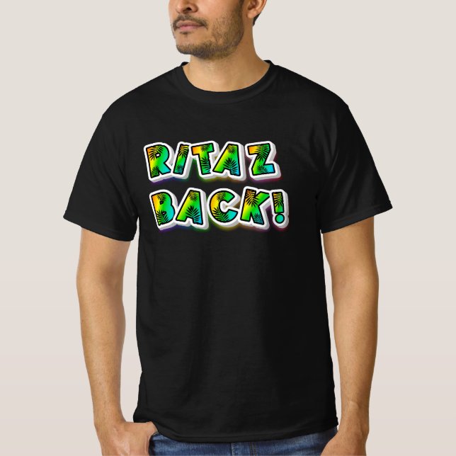 Camiseta Ritaz de vuelta (Anverso)