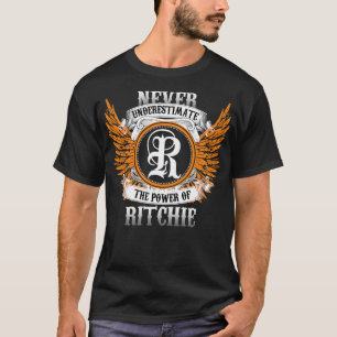 Camiseta Ritchie Name Shirt Nunca Subestima El Poder O