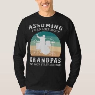 Camiseta Rítmico Abuelo Jam: Asumiendo Que Era Como La Mayo