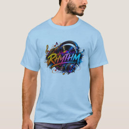 Camiseta Ritmo – Arte Moderno Geométrico Abstracto