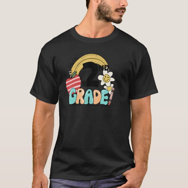 Camiseta Ritmo bucólico de 2º grado Retro Hola (Anverso)